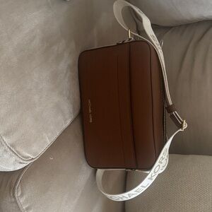 Michael Kors Dark Brown Messenger Bag
